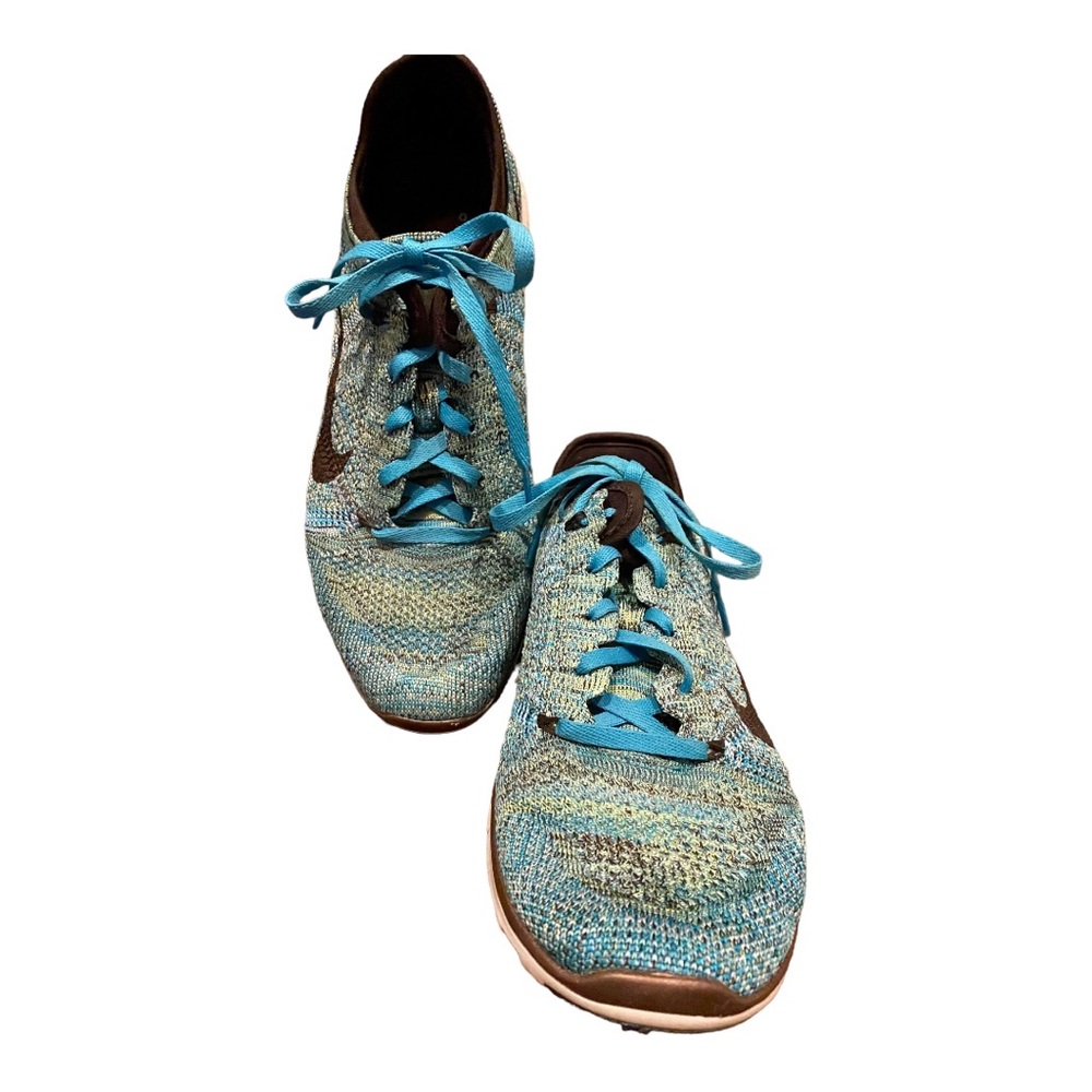👟 Nike Free TR Flyknit - Blue Lagoon / Glacier Blue (Size 8.5)